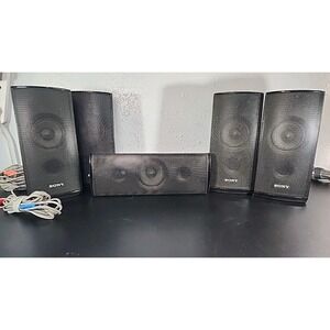 Sony Speaker SS-TSB118 Surround Front Left/Right‎ Center Speakers Black *